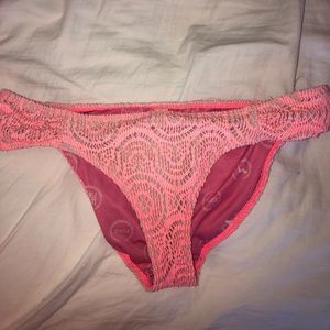 Victoria Secret Pink Crotched Swim Bottom